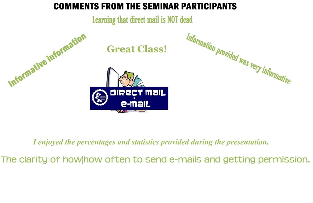 what people said about direct mail