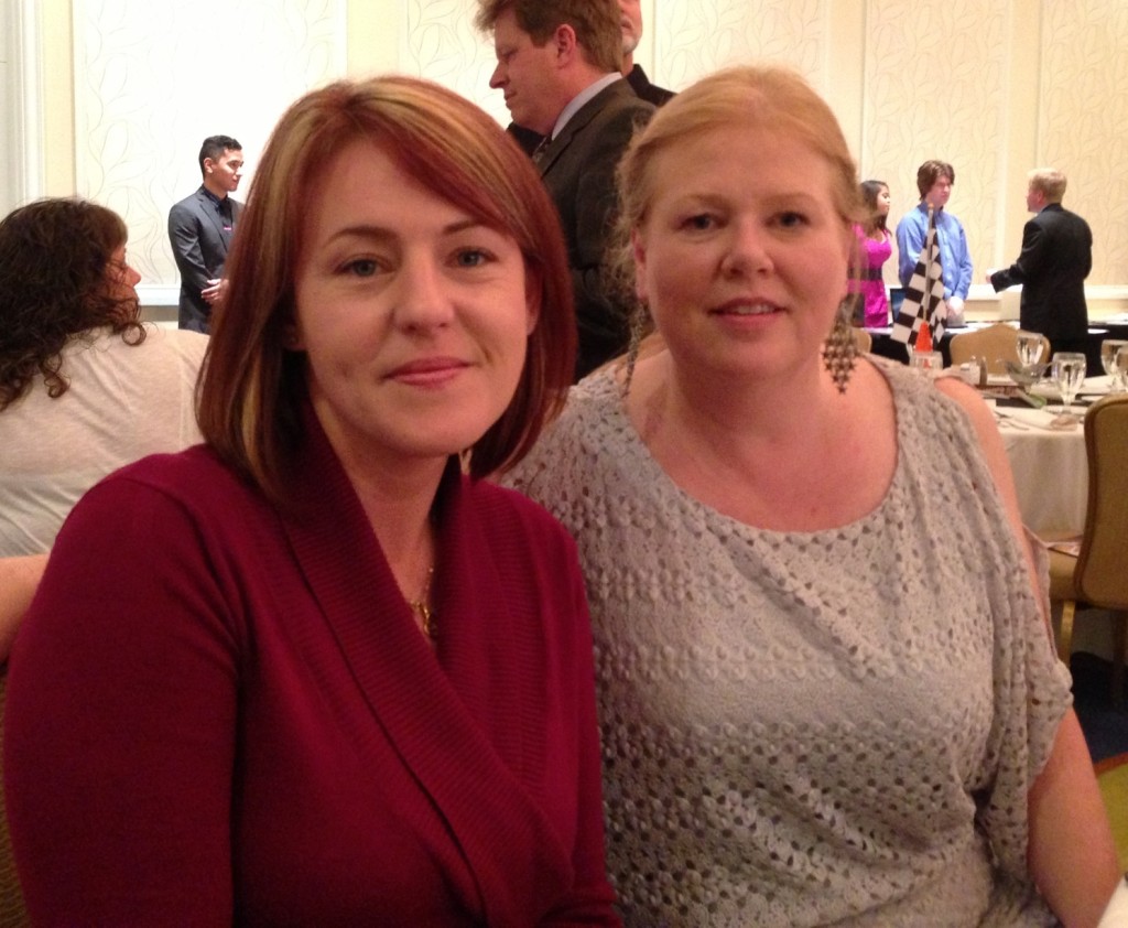 Our Angel Wiener (Client Services) and Joy Z (VP of Marketing), attended the 2013 PIGC GEA Gala