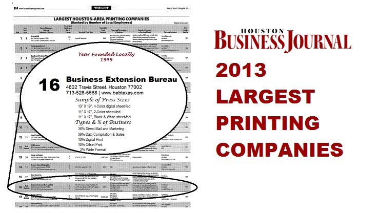 2013-03 HBJ Largest Printing Companies