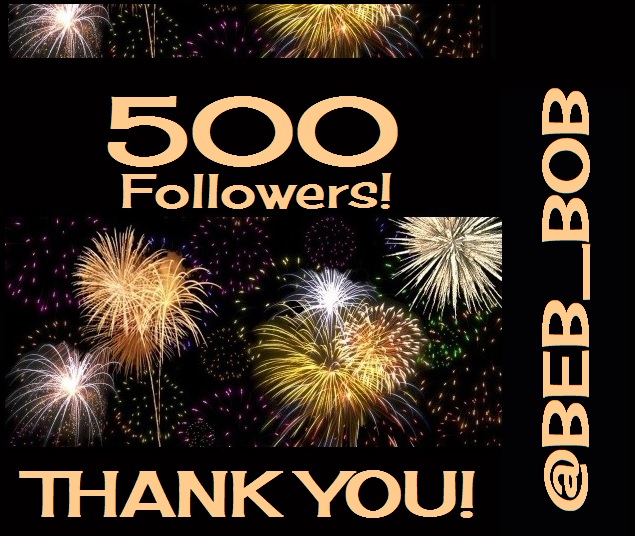 Bob 500 Followers