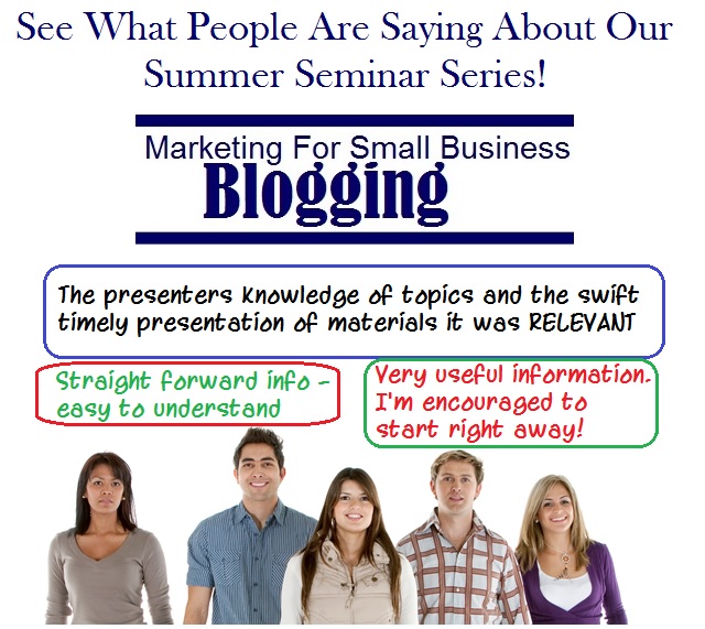 SEE WHAT PEOPLE ARE SAYING ABOUT - BLOGGING