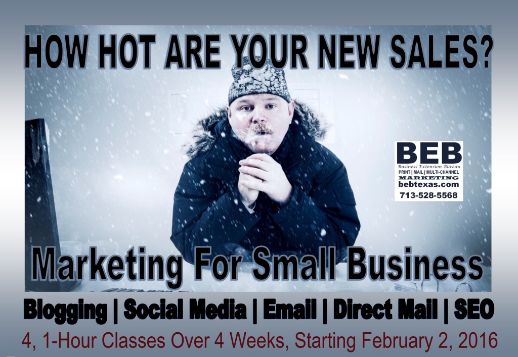 BEB Texas Marketing for Small Business 2016 Winter Seminar Series The Basics