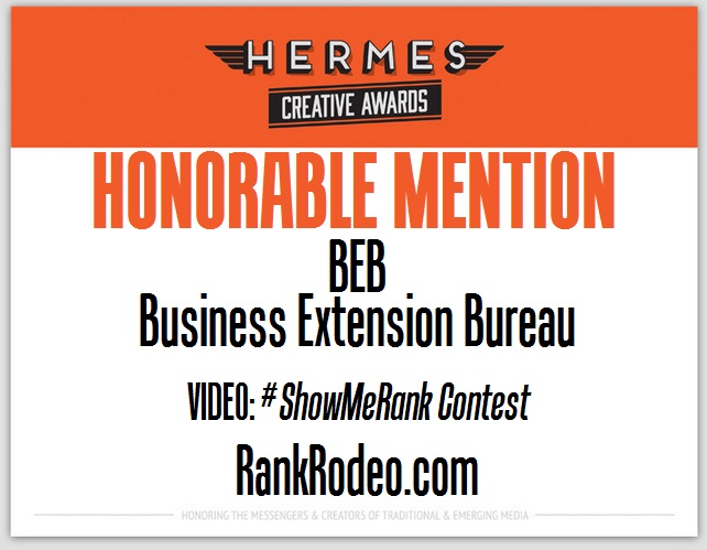 2016-04-08 HERMES HONORABLE MENTION SHOWMERANK CONTEST VIDEO