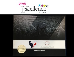 2016-04-13 PIGC GEA GRAPHIC EXCELLENCE AWARD - VARIABLE PRINT DIGITAL THE TEXANS