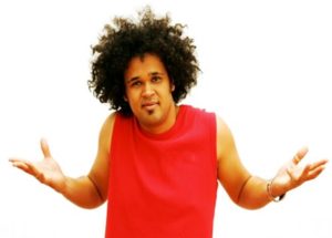 young-man-african-american-red-shirt-curly-hair-puzzled-question-unsure